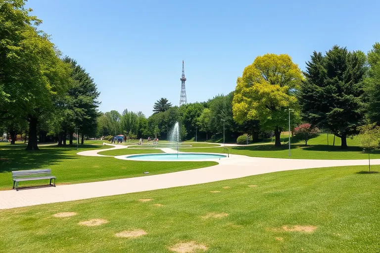 Szent István park — szabadidős helyszín, Várpalota