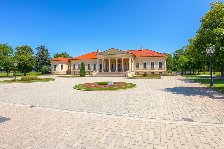 Római fürdő kertje — szabadidős helyszín, Tapolca