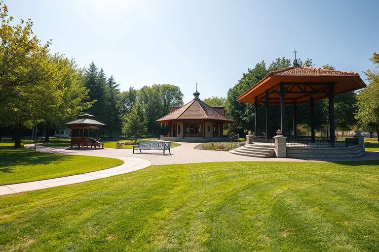 Petőfi Sándor Park — szabadidős helyszín, Pétfürdő